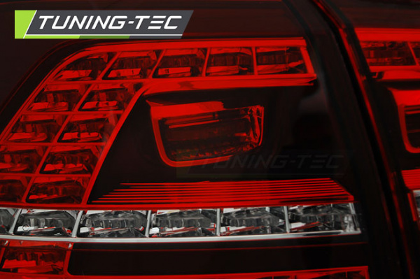 LED Upgrade Design Rückleuchten für VW Golf 7 (VII) 13-17 rot/klar mit dynamischem Blinker